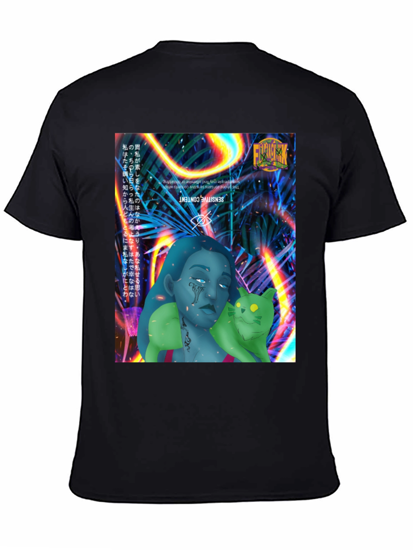Graphic Print Tee - Edgy Streetwear