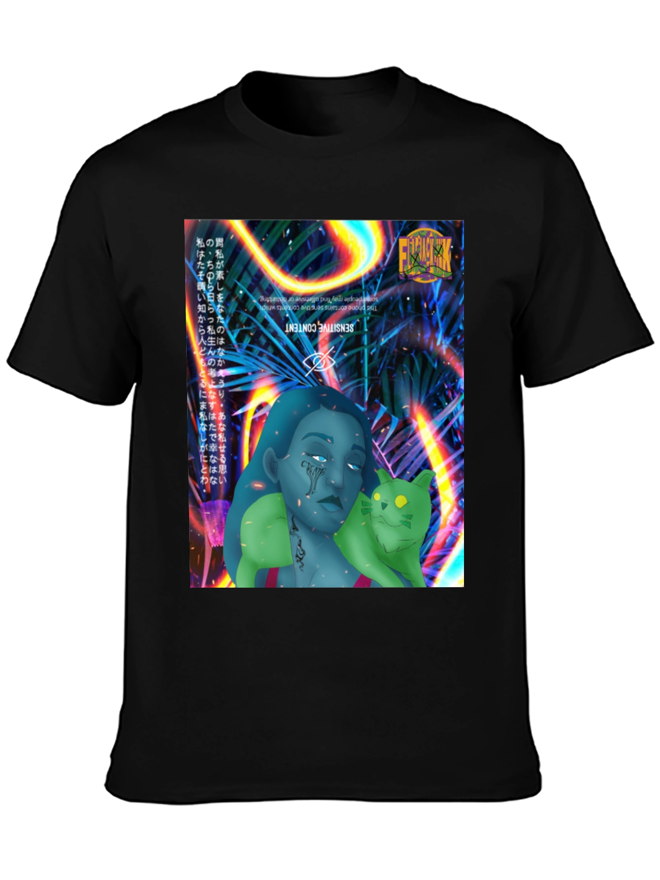 Graphic Print Tee - Edgy Streetwear