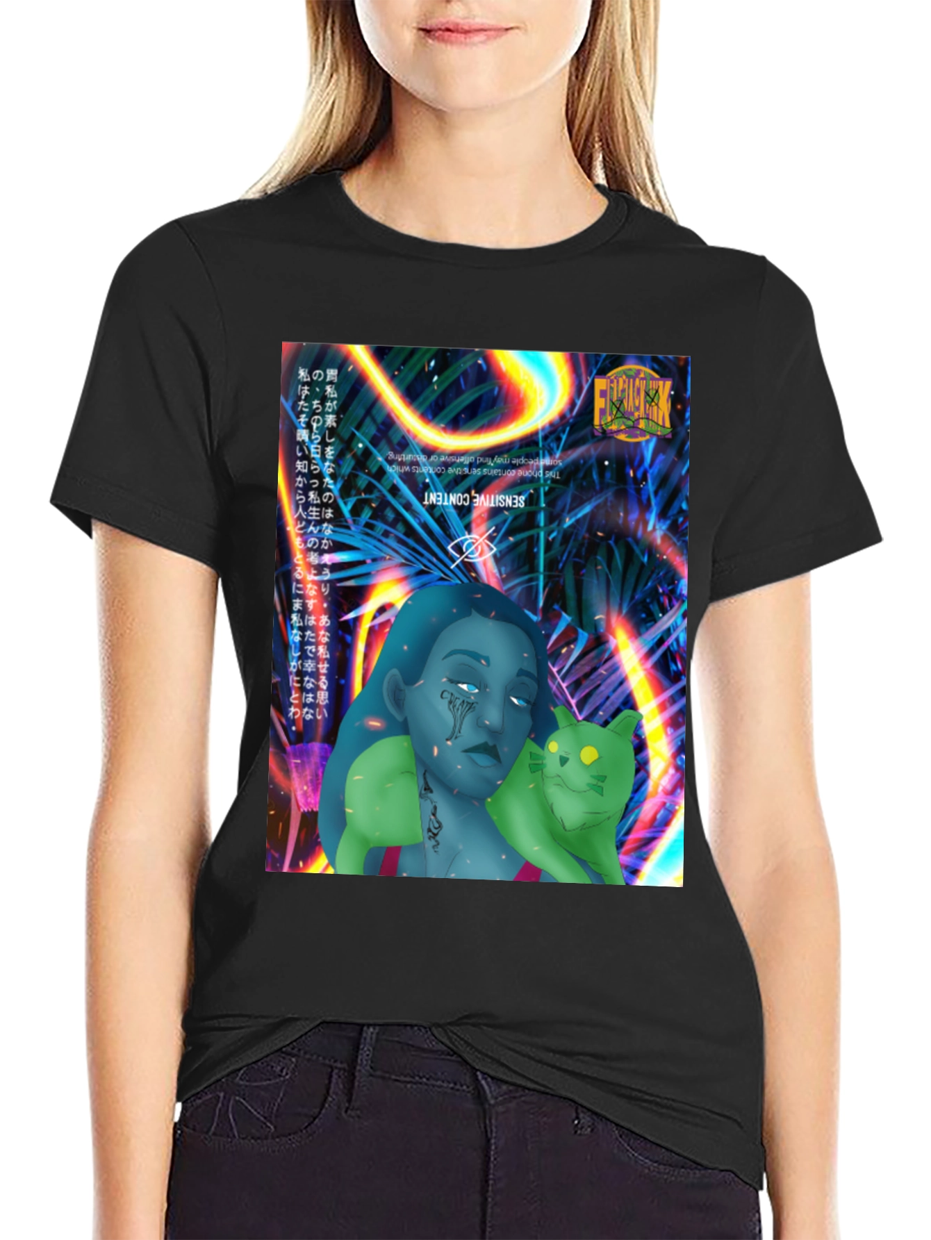 Graphic Print Tee - Edgy Streetwear