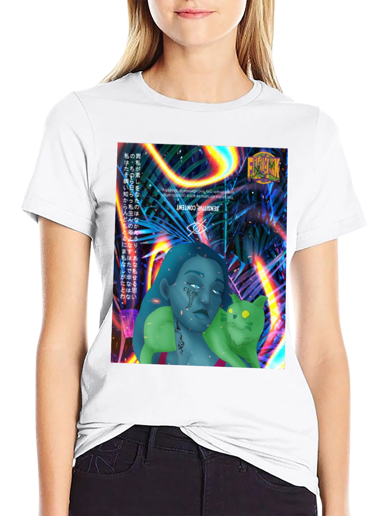 Graphic Print Tee - Edgy Streetwear