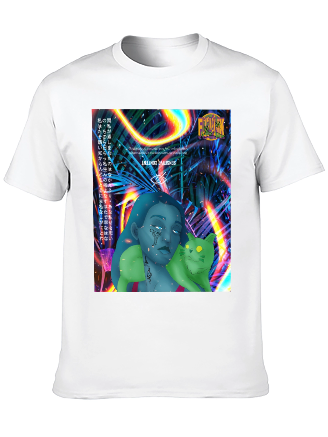 Graphic Print Tee - Edgy Streetwear