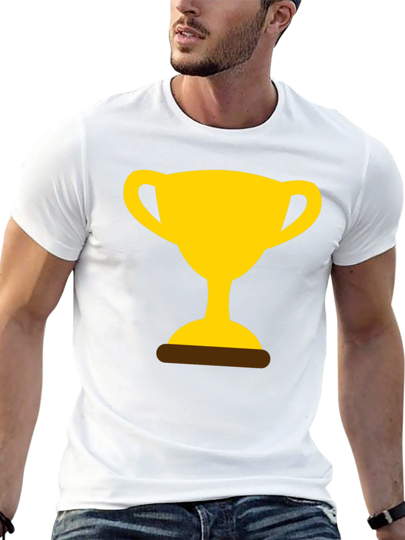 Trophy Graphic Tee - Champion Style!
