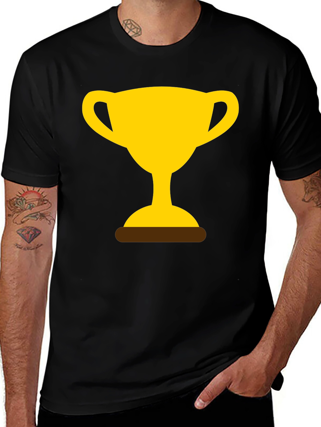 Trophy Graphic Tee - Champion Style!