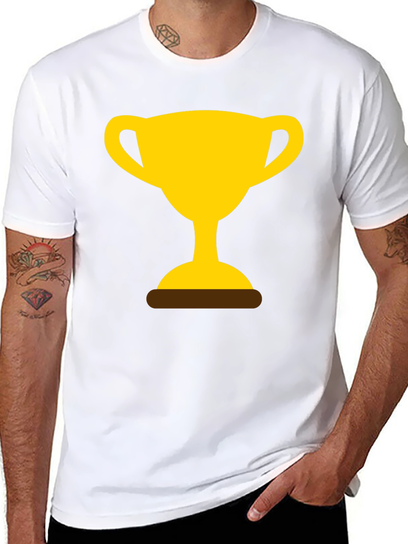 Trophy Graphic Tee - Champion Style!