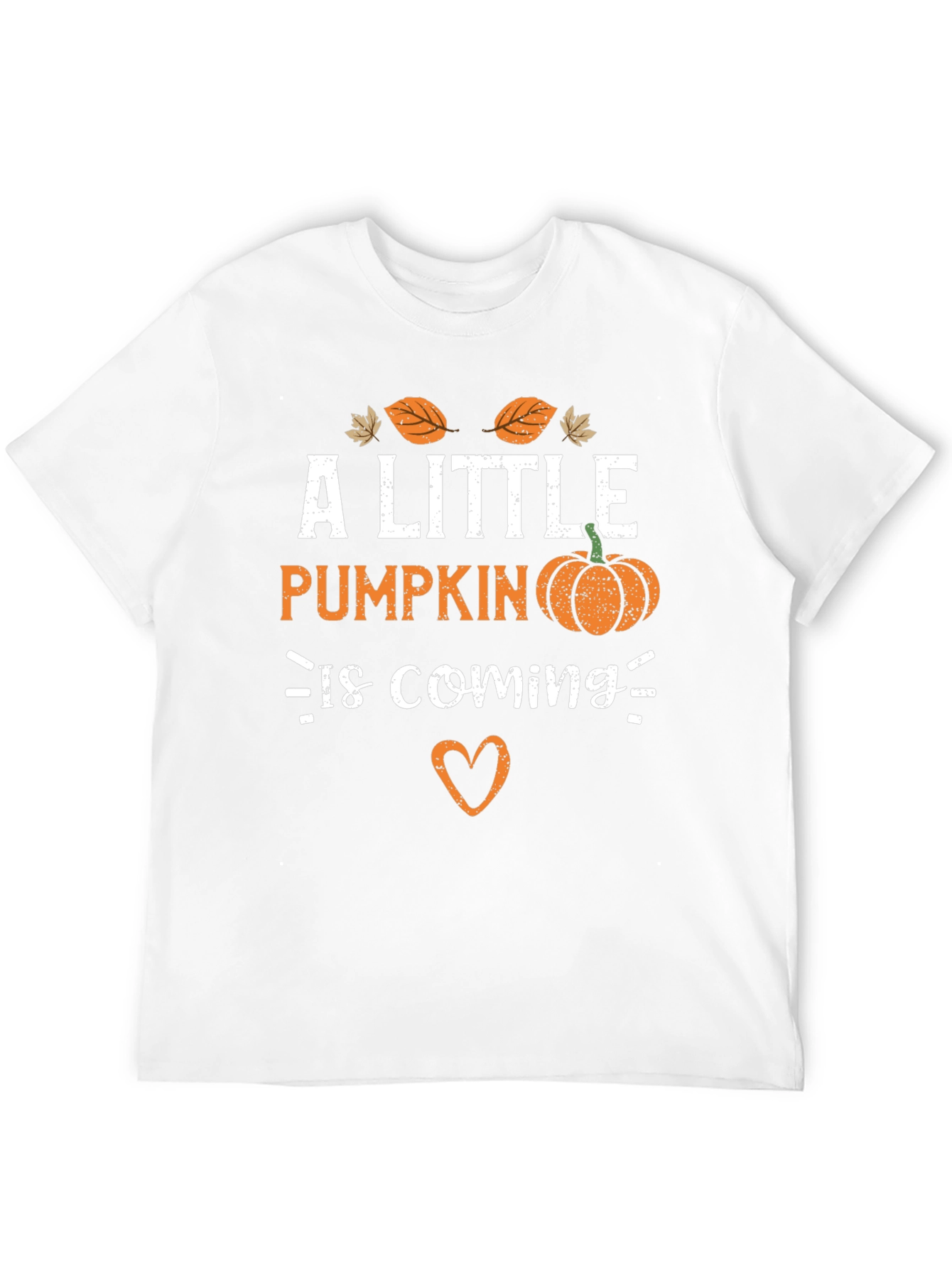 A Little Pumpkin Is Coming - Maternity T-Shirt