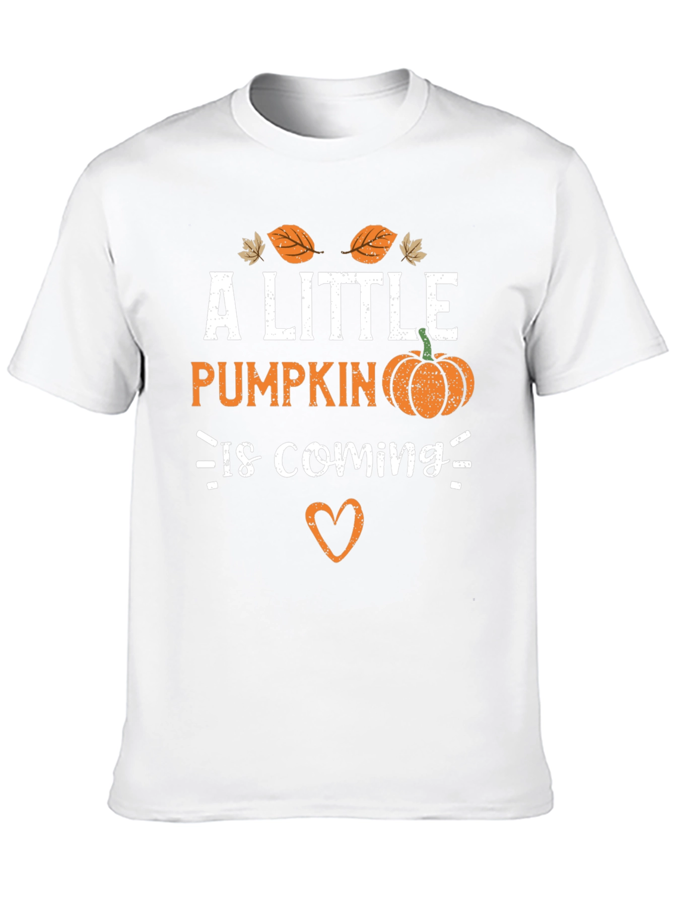 A Little Pumpkin Is Coming - Maternity T-Shirt
