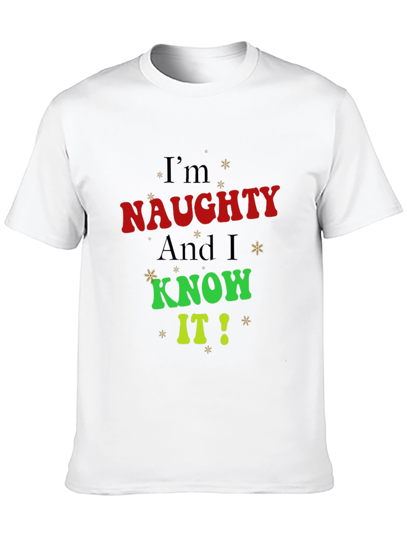 Naughty Christmas T-Shirt