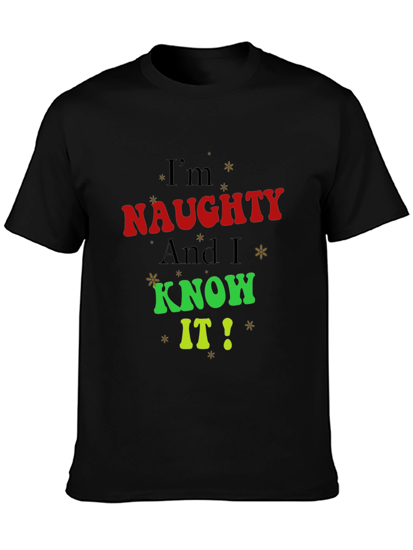 Naughty Christmas T-Shirt