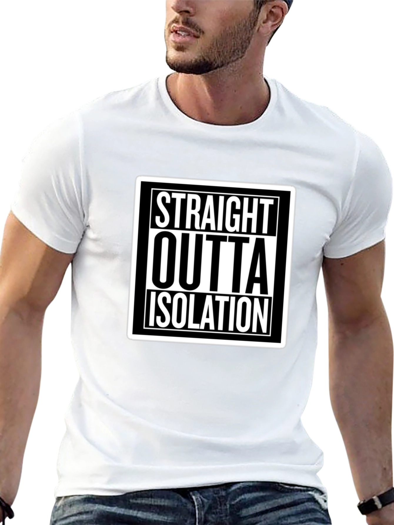 Straight Outta Isolation Graphic T-Shirt