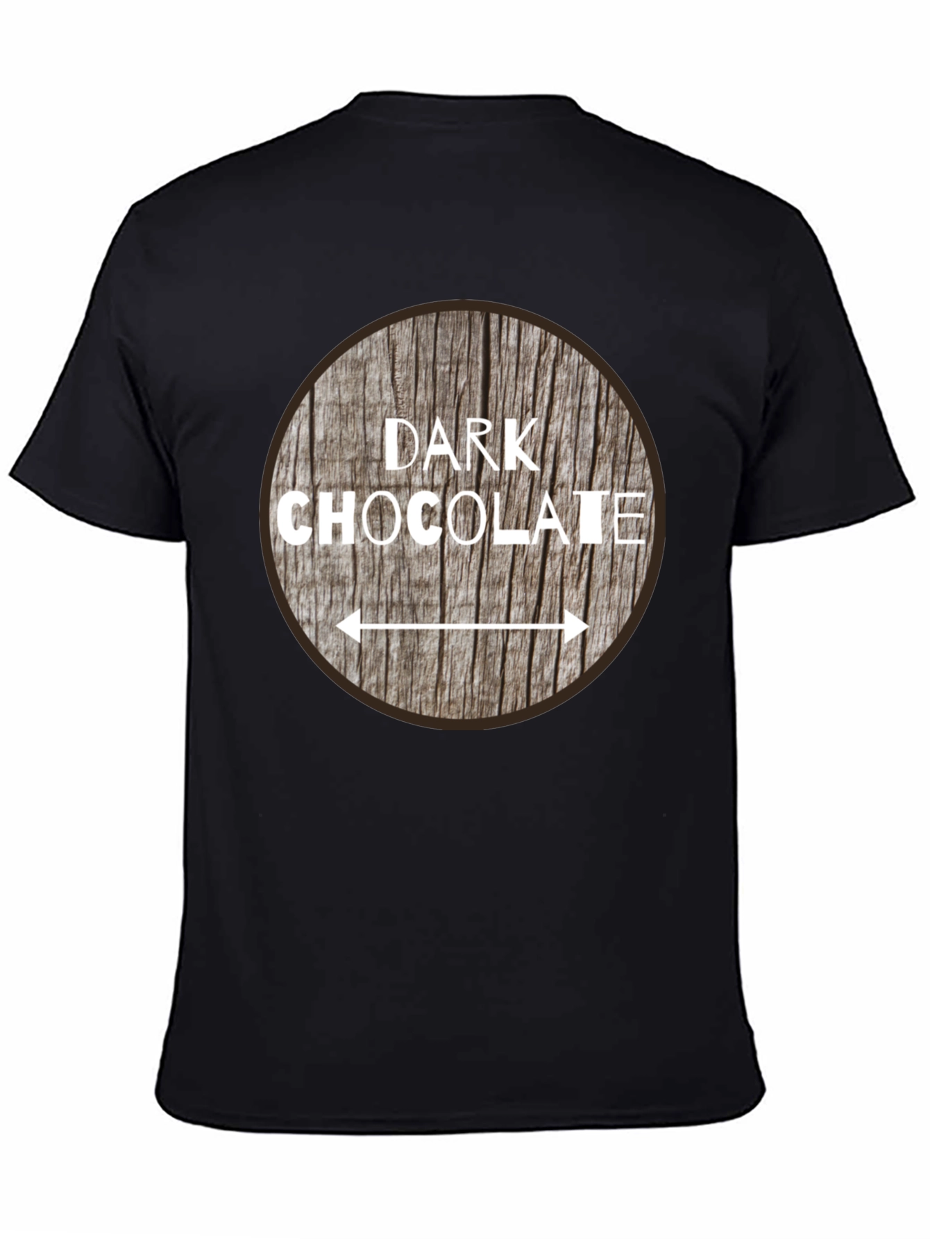 Dark Chocolate Graphic Print T-Shirt