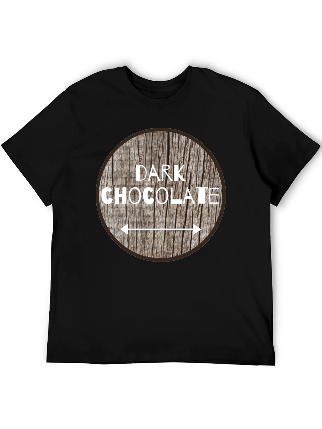 Dark Chocolate Graphic Print T-Shirt