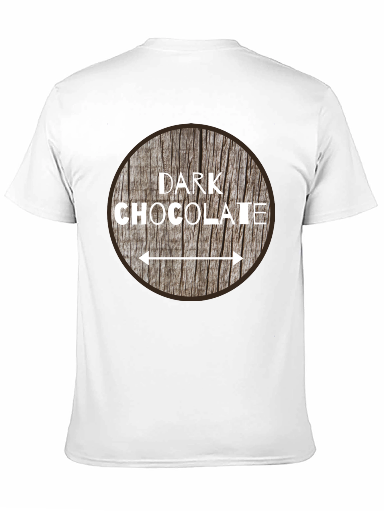 Dark Chocolate Graphic Print T-Shirt