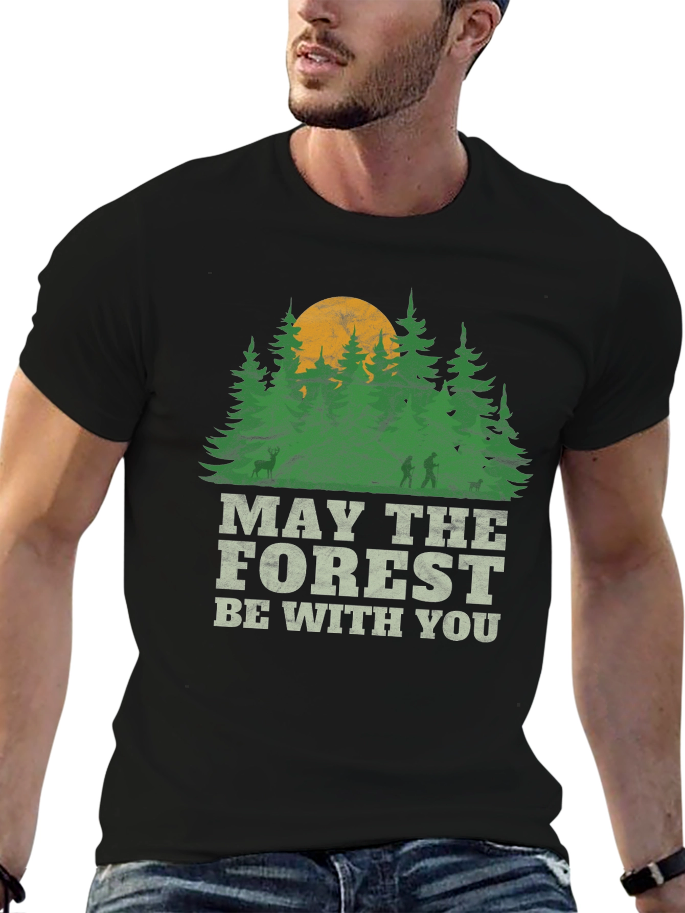 May The Forest Be With You Graphic T-Shirt