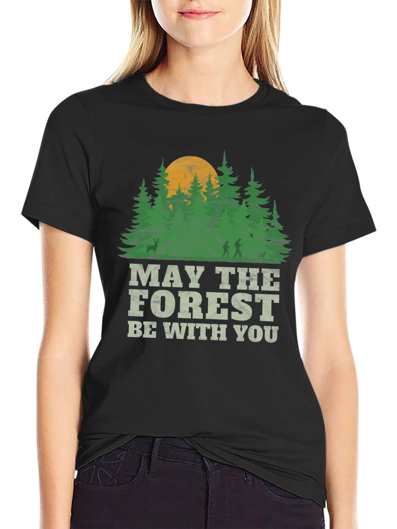 May The Forest Be With You Graphic T-Shirt