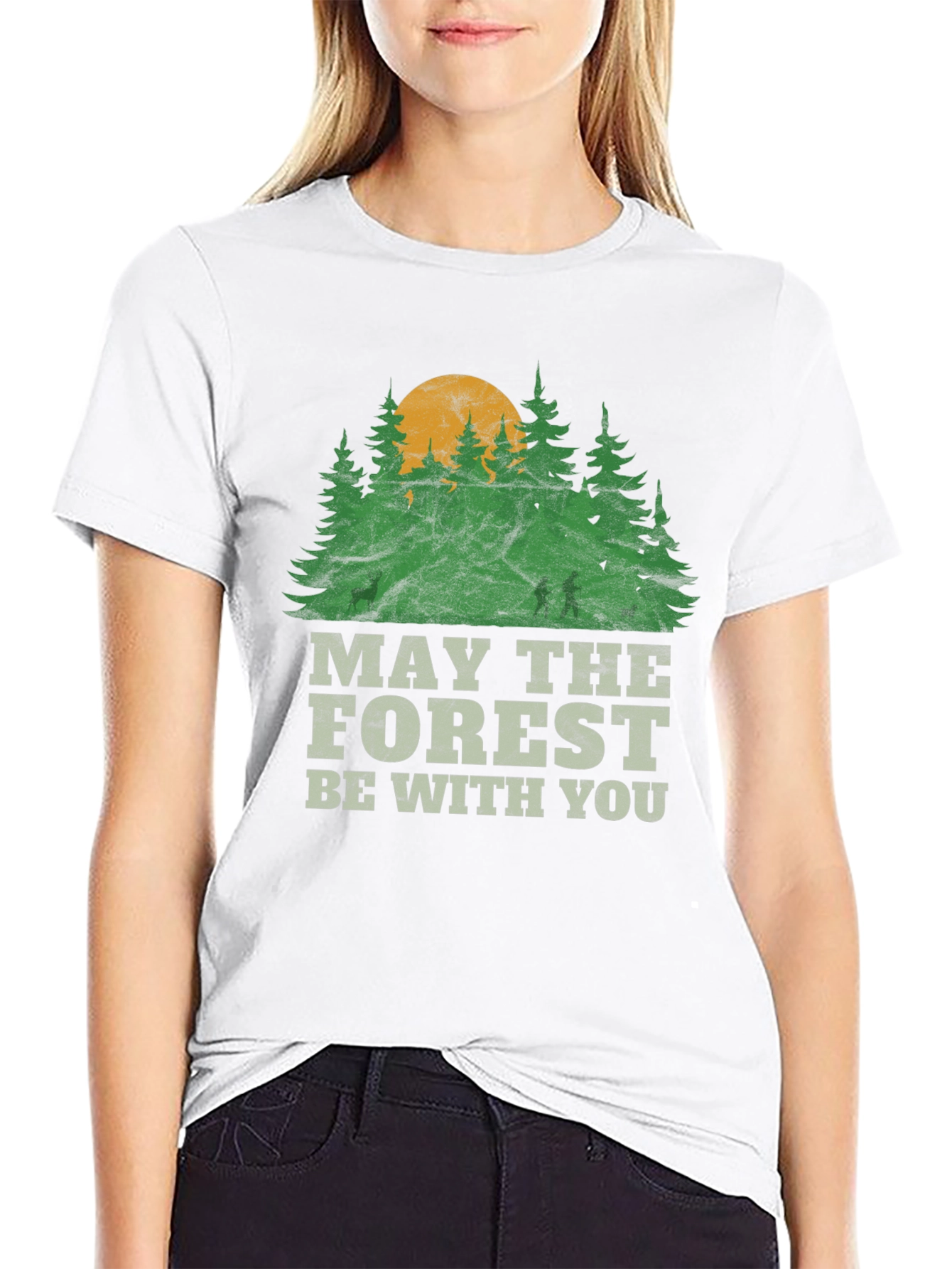 May The Forest Be With You Graphic T-Shirt