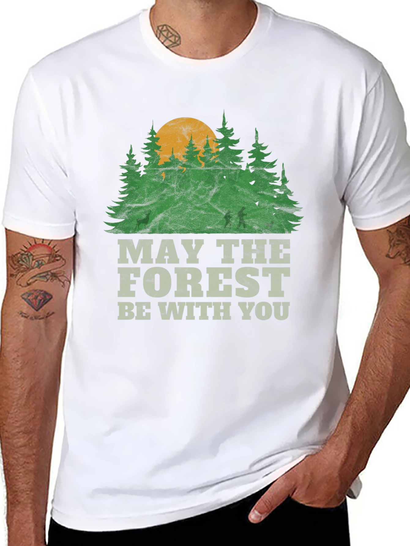 May The Forest Be With You Graphic T-Shirt