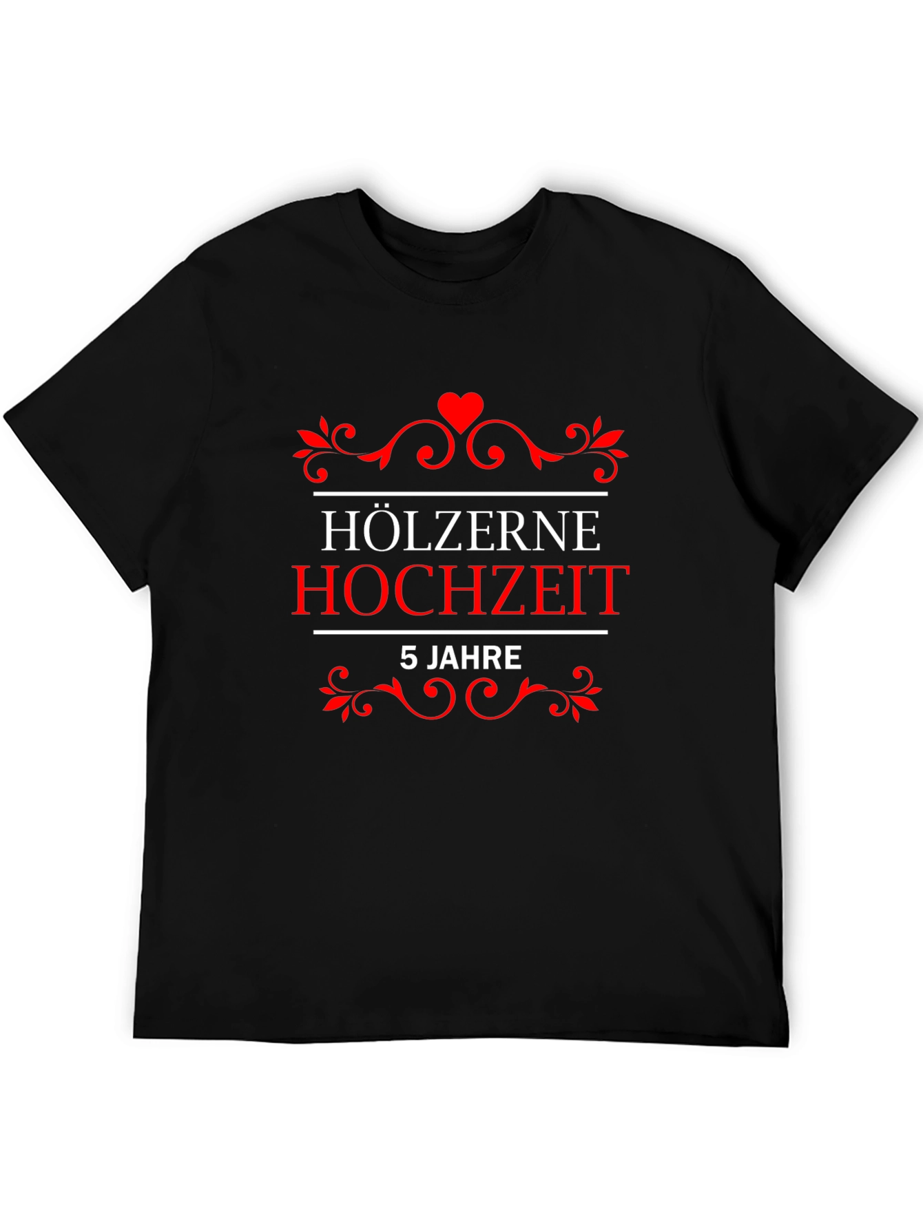 Wooden Wedding Anniversary T-Shirt - 5 Years