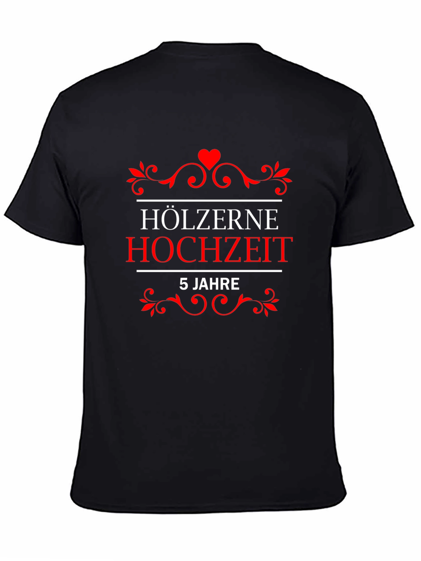 Wooden Wedding Anniversary T-Shirt - 5 Years