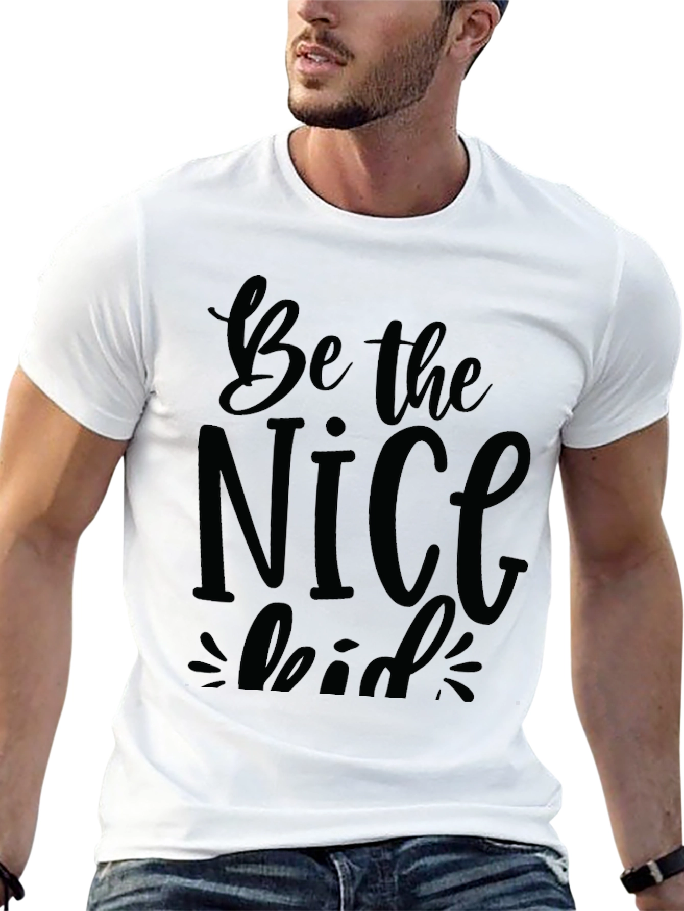 Be the Nice Kid Black T-Shirt
