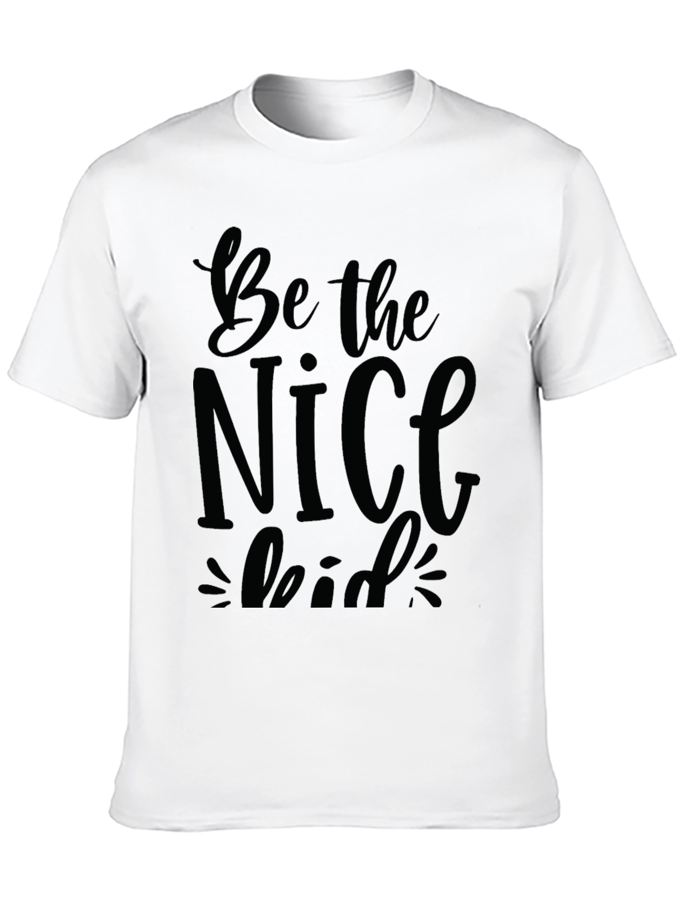 Be the Nice Kid Black T-Shirt