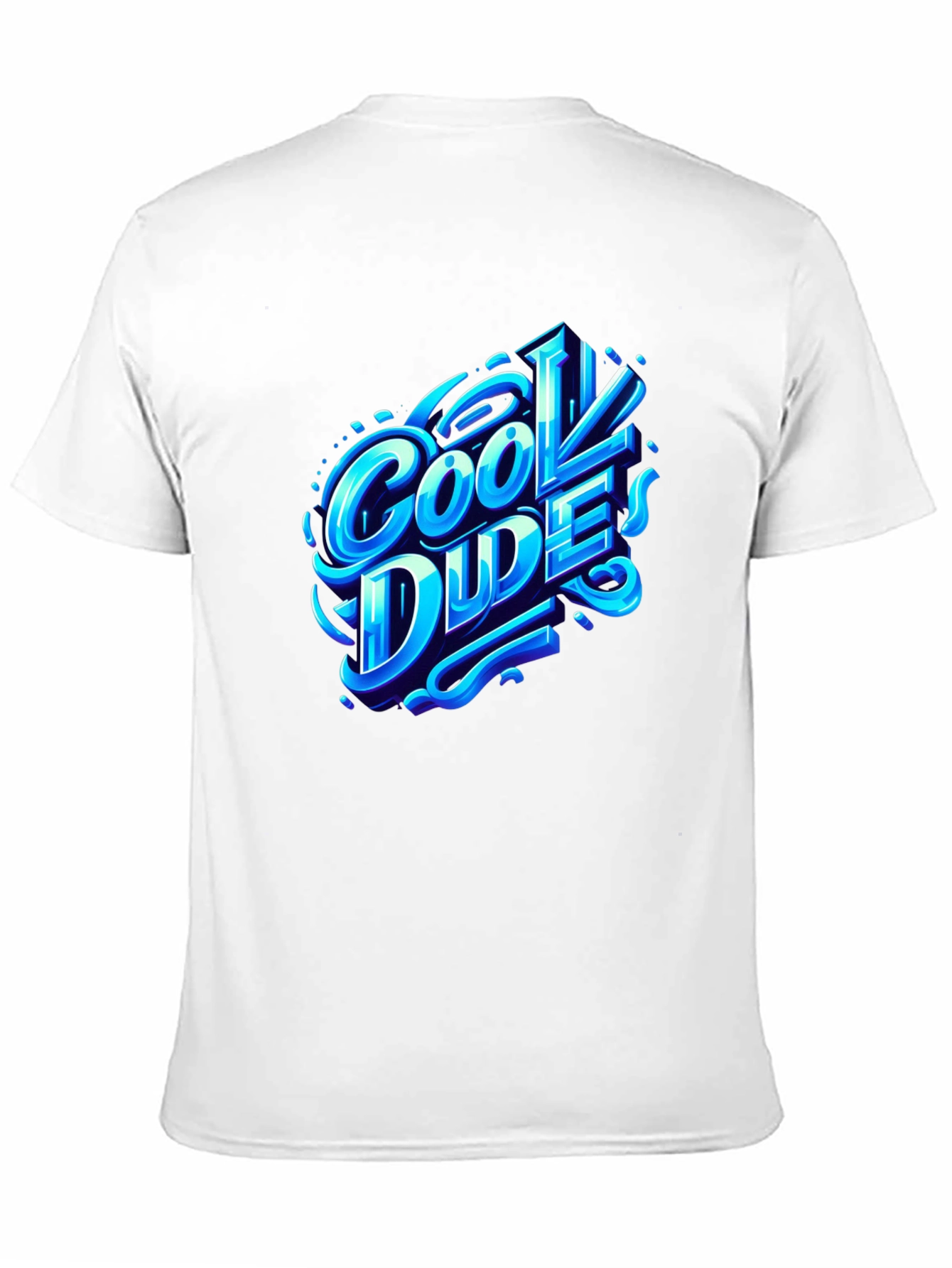 Cool Dude Graphic T-Shirt - Trendy Black Tee