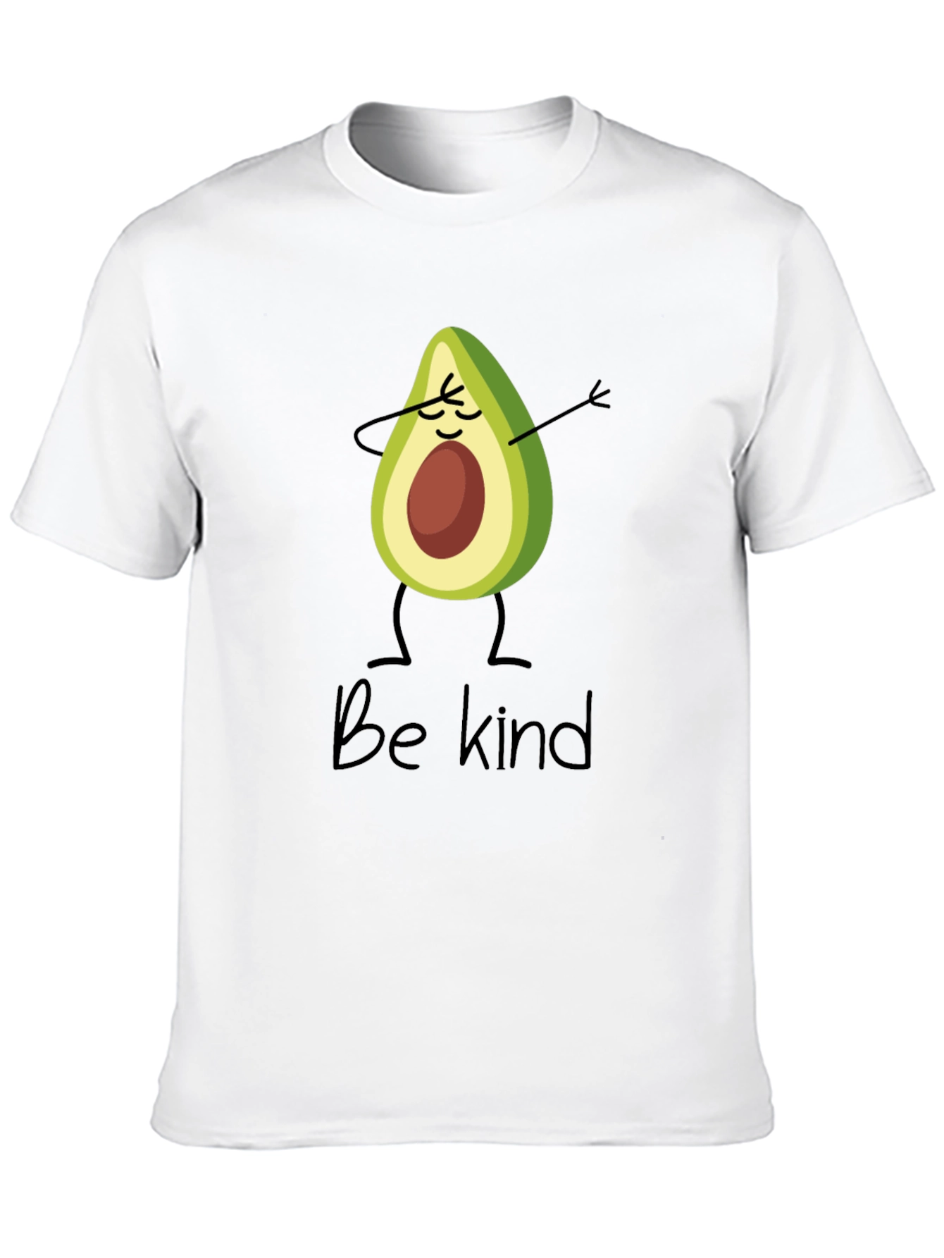 Be Kind Avocado Dabbing Graphic T-Shirt