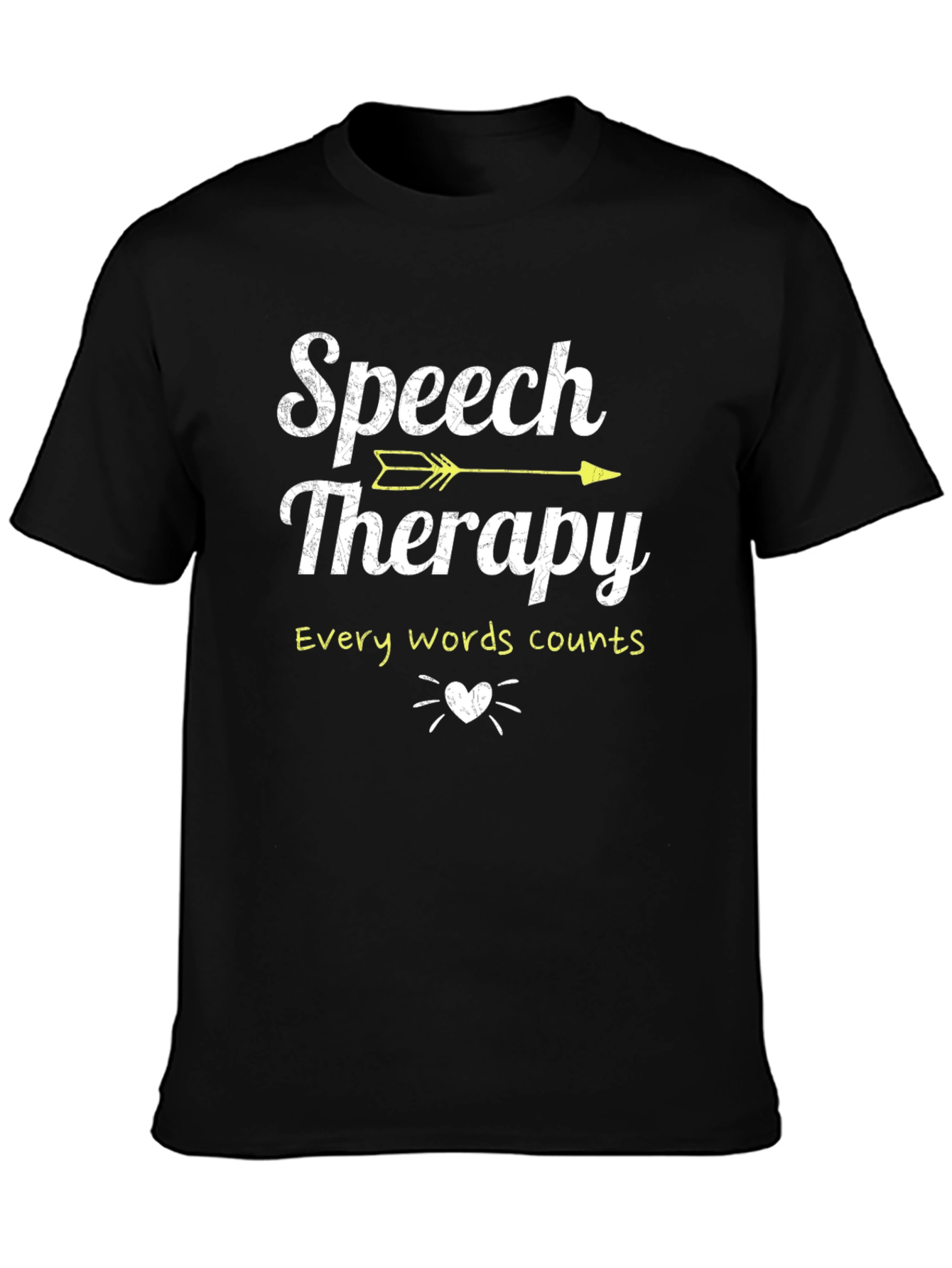 Speech Therapy T-Shirt - Every Word Counts
