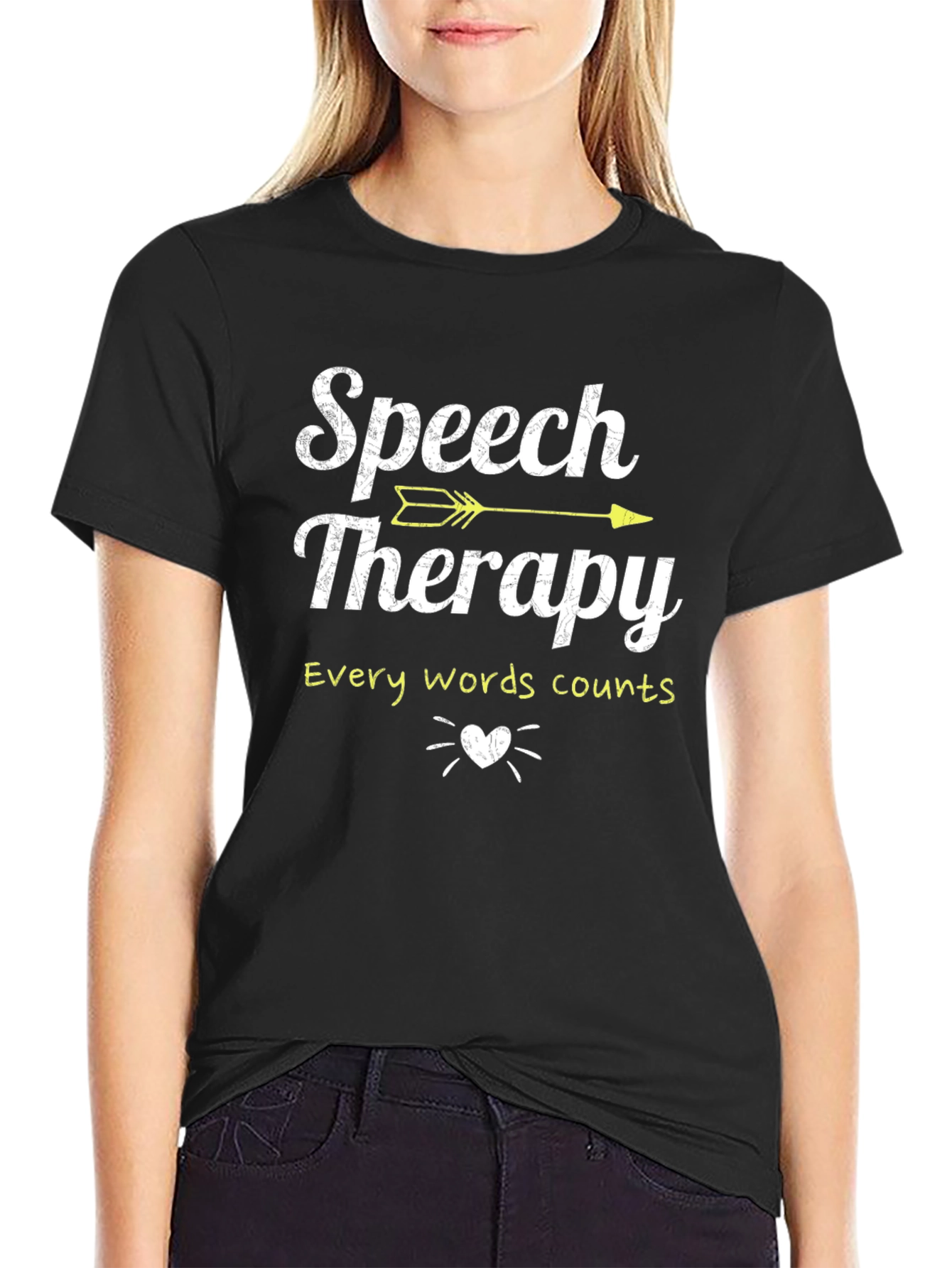 Speech Therapy T-Shirt - Every Word Counts