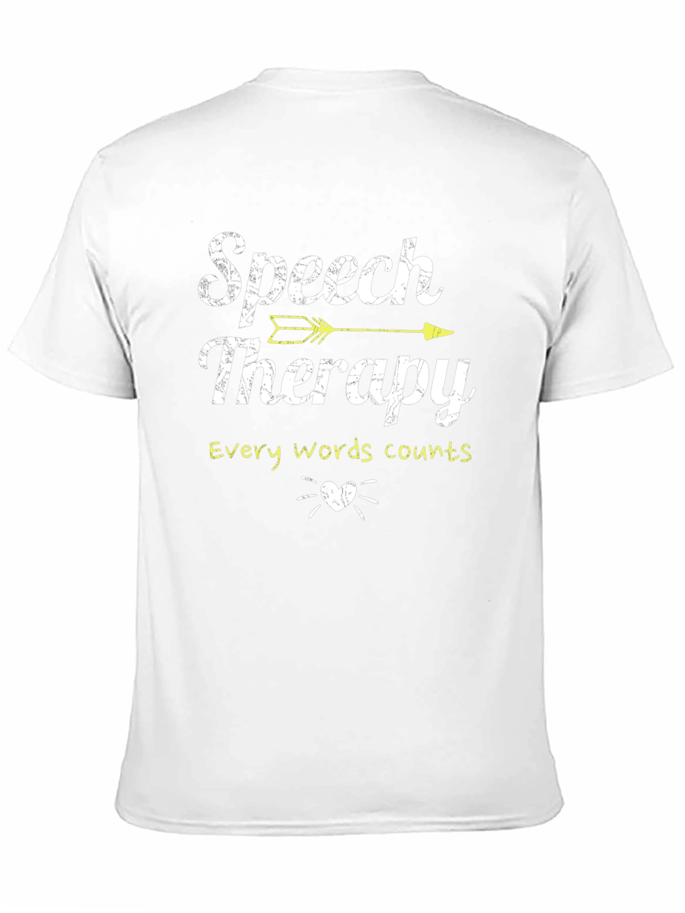Speech Therapy T-Shirt - Every Word Counts