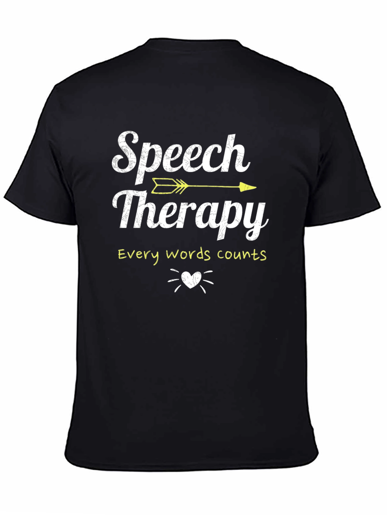 Speech Therapy T-Shirt - Every Word Counts