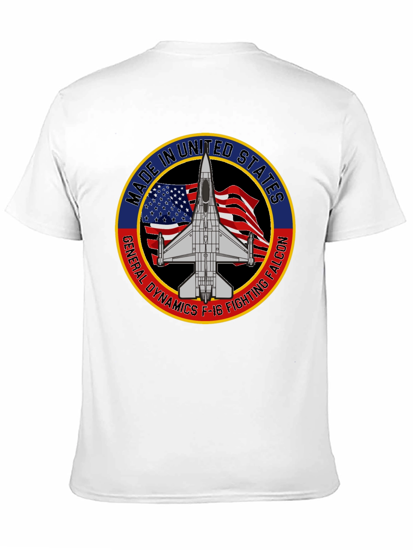 F-16 Fighting Falcon Made In USA T-Shirt