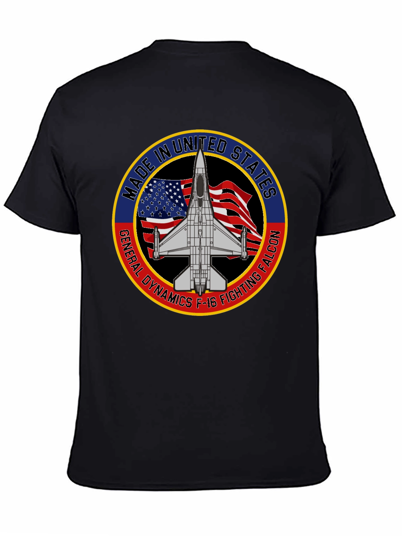 F-16 Fighting Falcon Made In USA T-Shirt