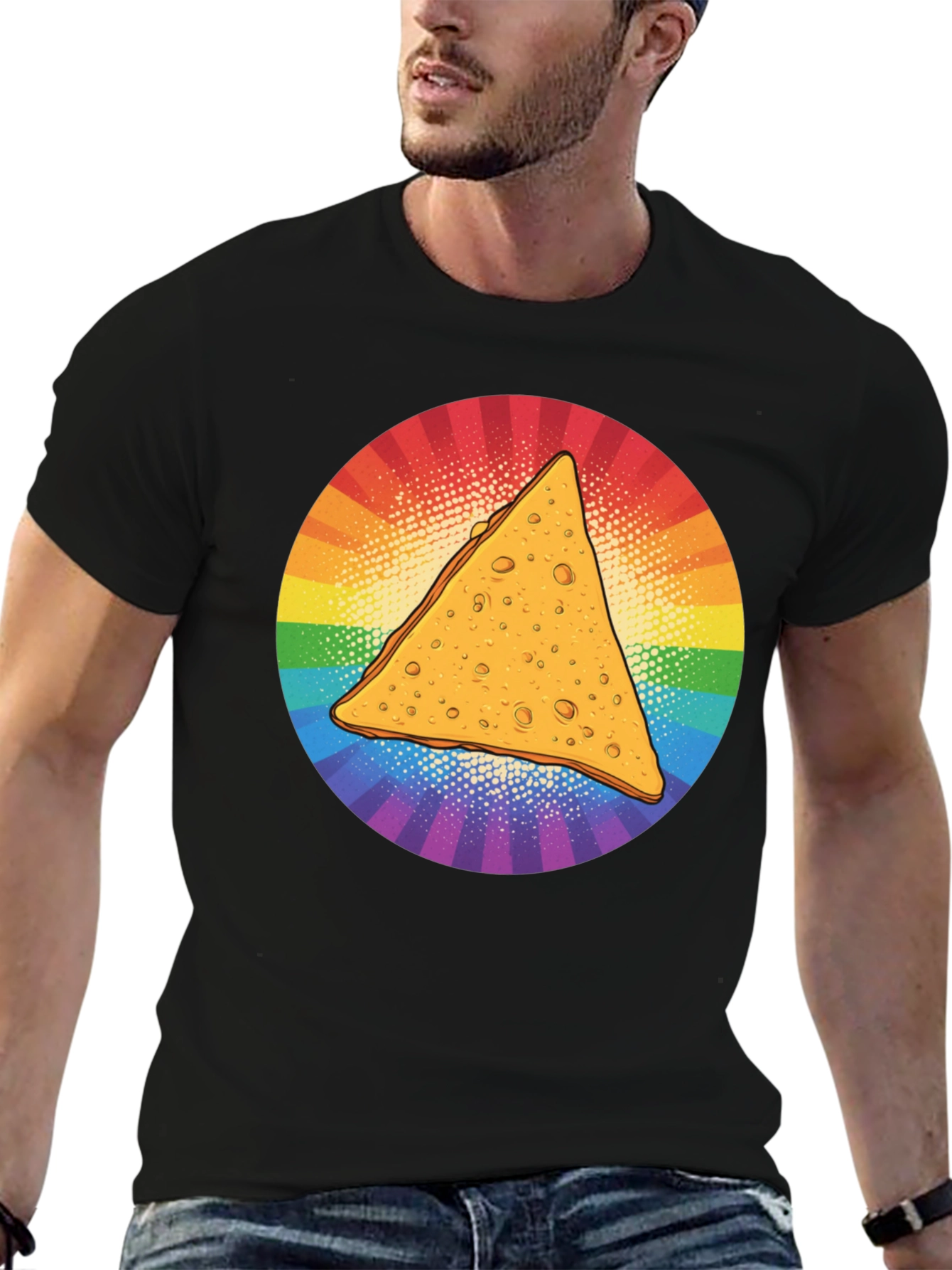 Rainbow Nacho T-Shirt - Pride Apparel