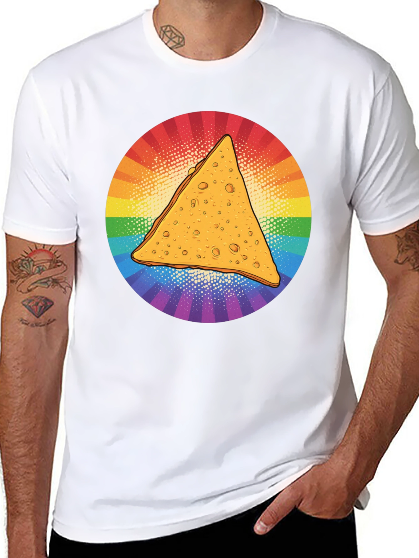 Rainbow Nacho T-Shirt - Pride Apparel
