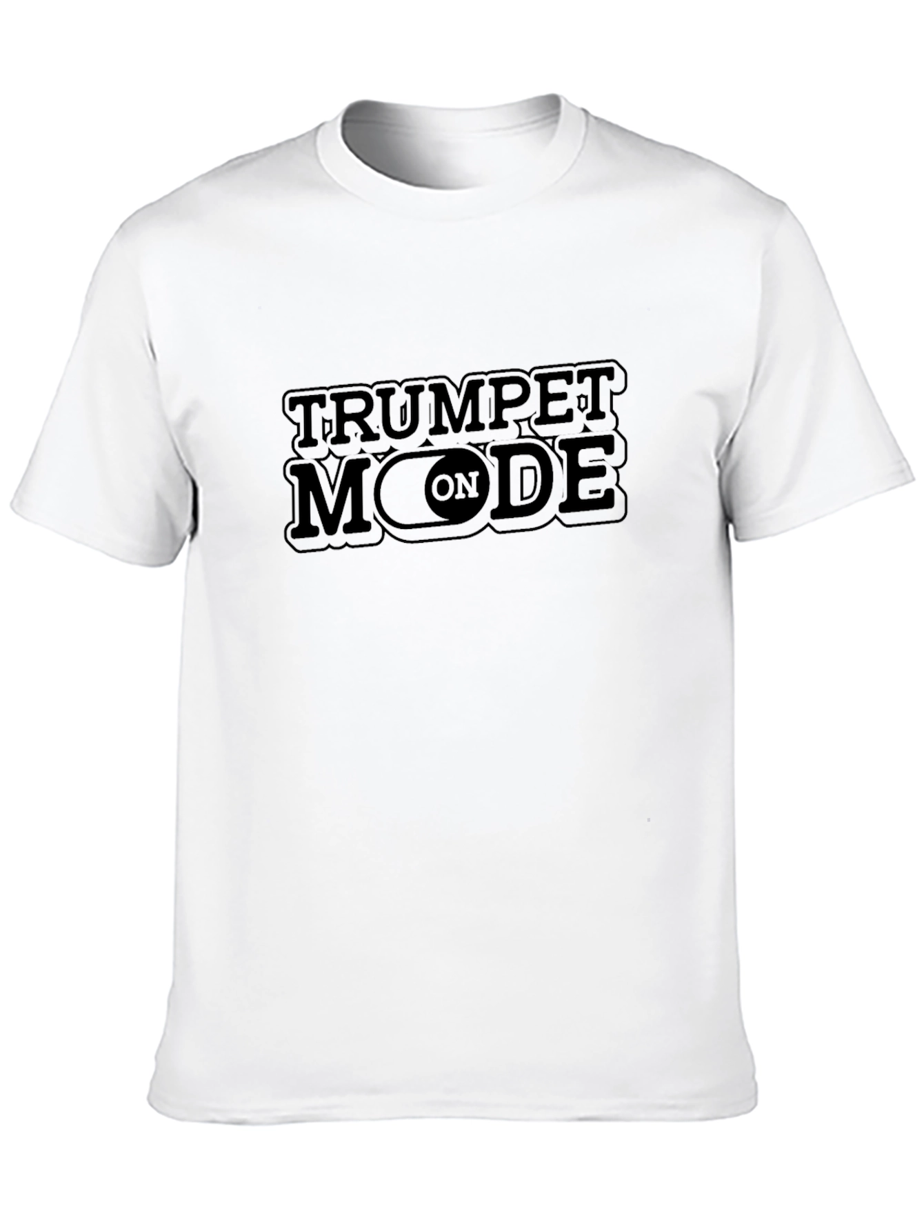 Trumpet Mode Graphic T-Shirt - Musician Humor Tee