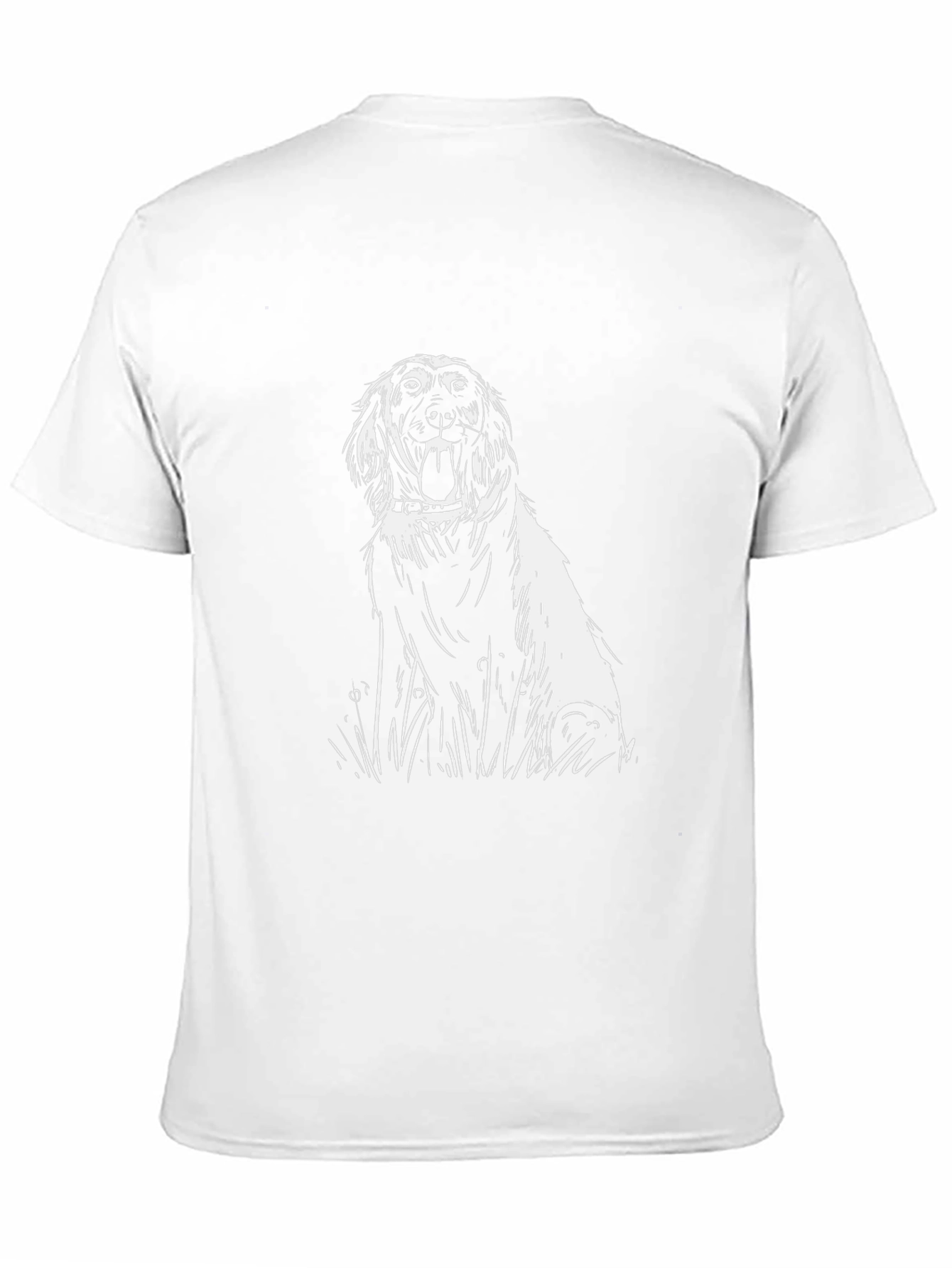 Dog Graphic Black T-Shirt