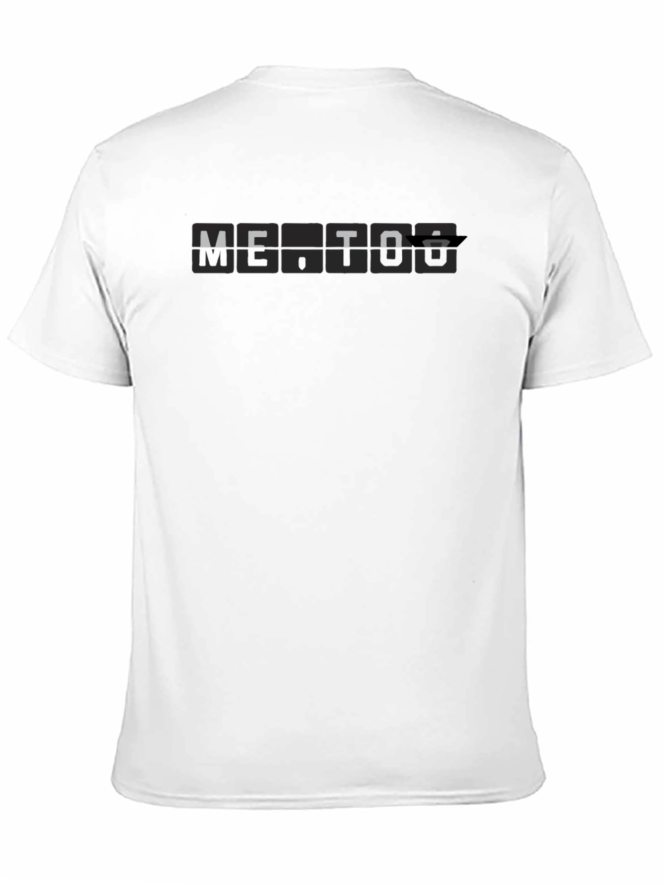 Mens ME.TO Black Graphic Tee