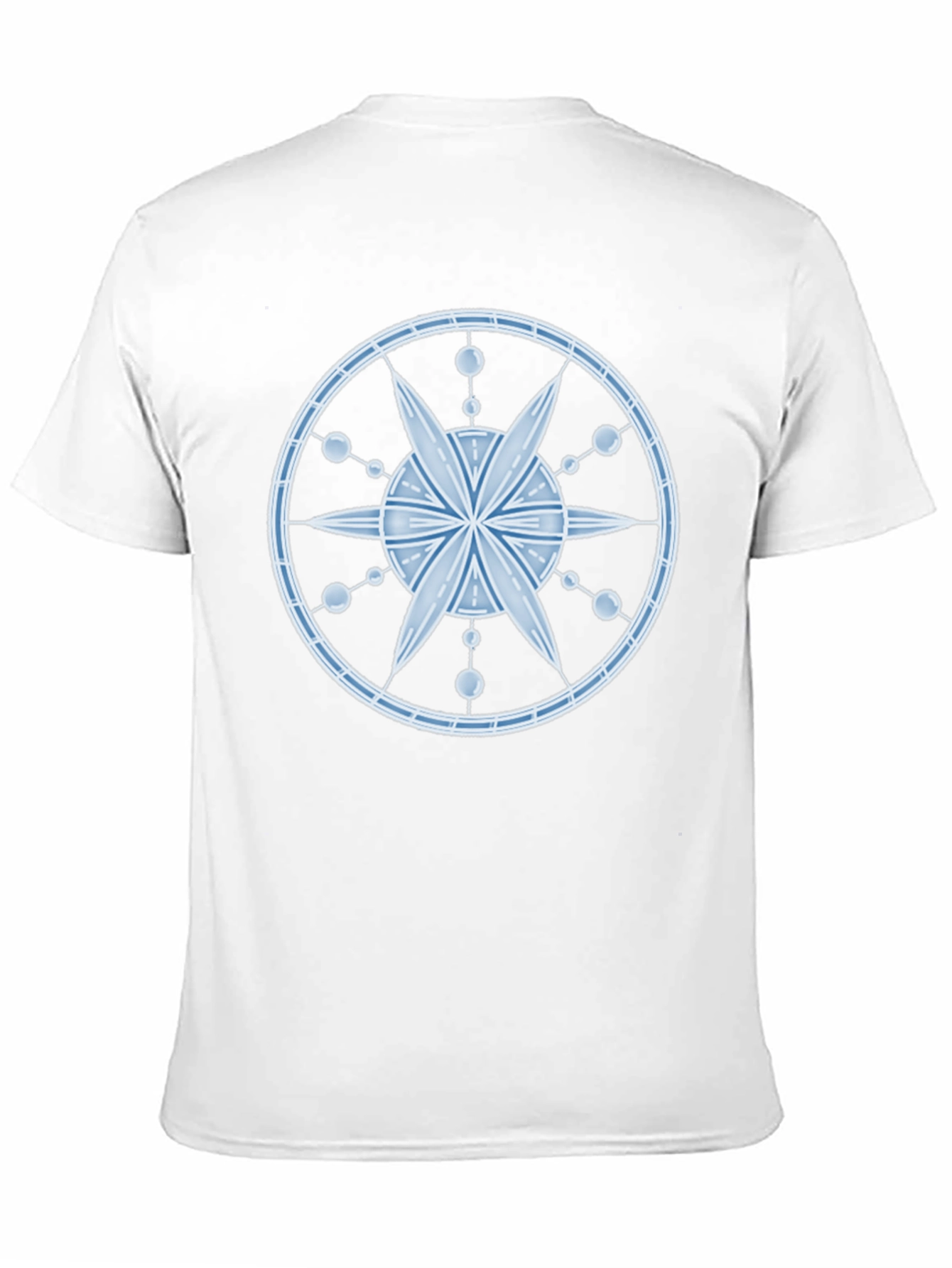 Celestial Design T-Shirt - Black Cotton Blend