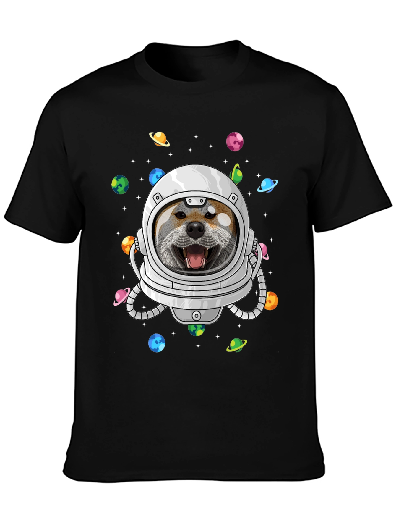 Shiba Inu Astronaut T-Shirt