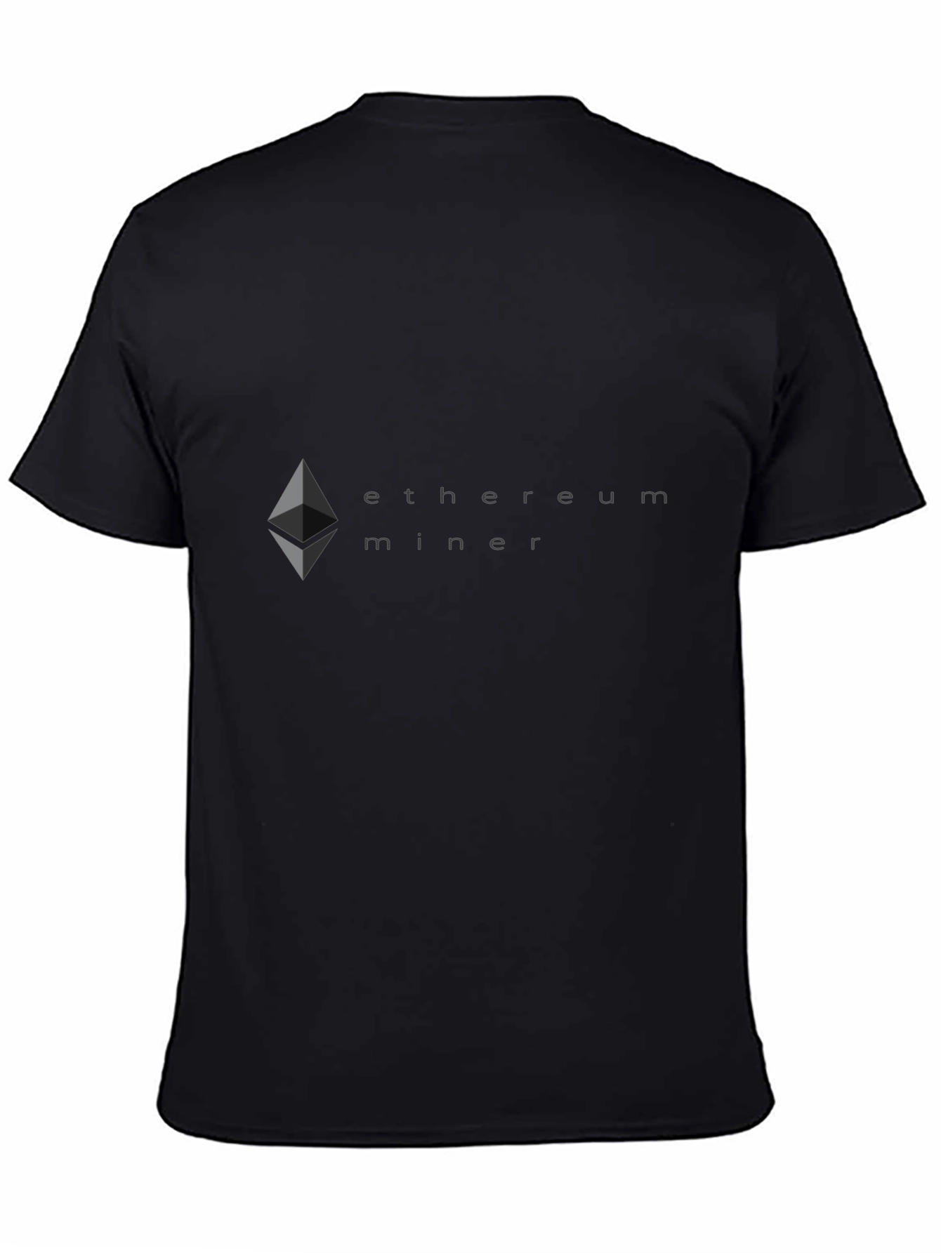 Ethereum Miner Graphic Tee - Crypto Enthusiast Shirt