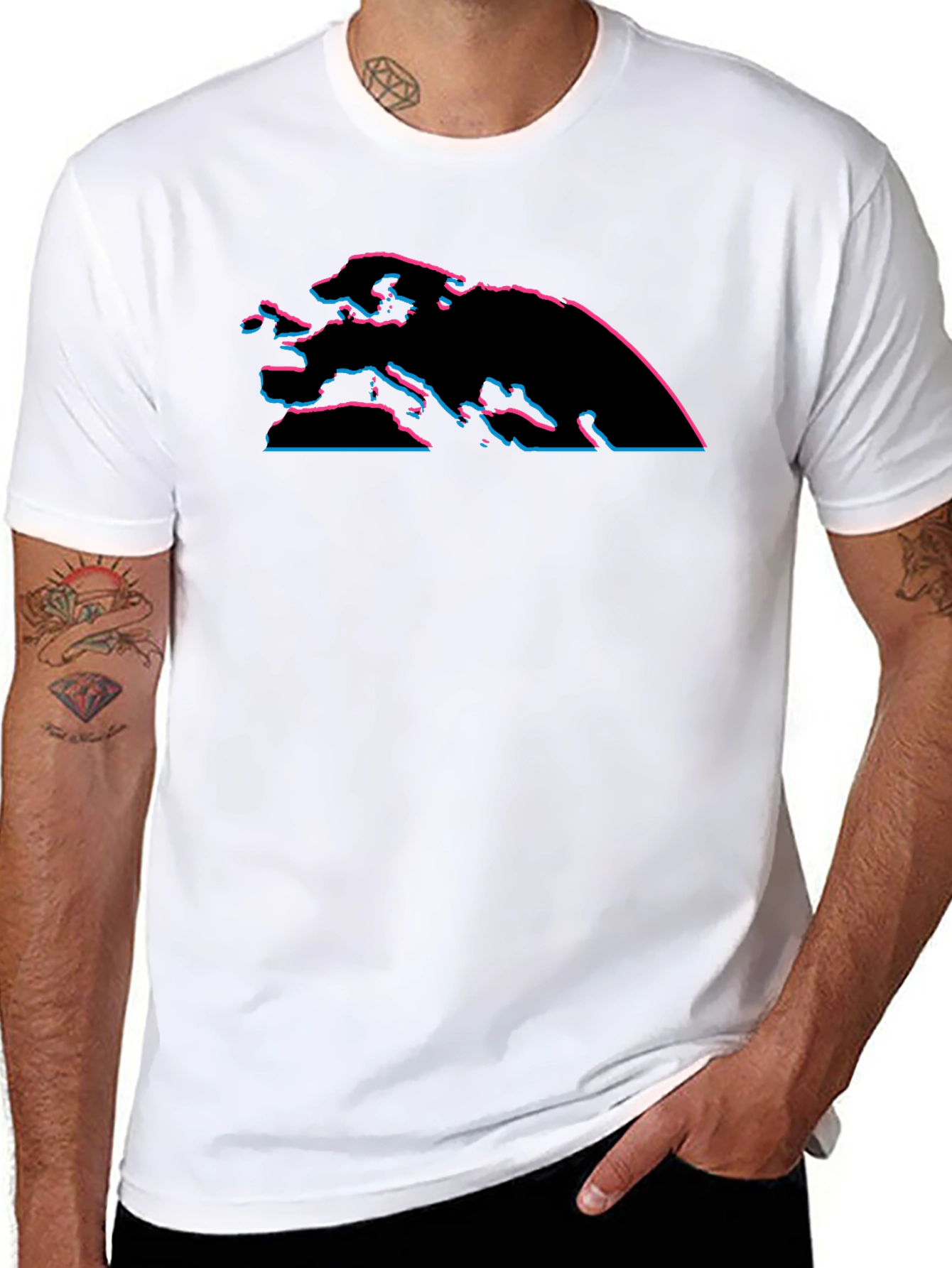 Europe Map T-Shirt - Retro Graphic Tee