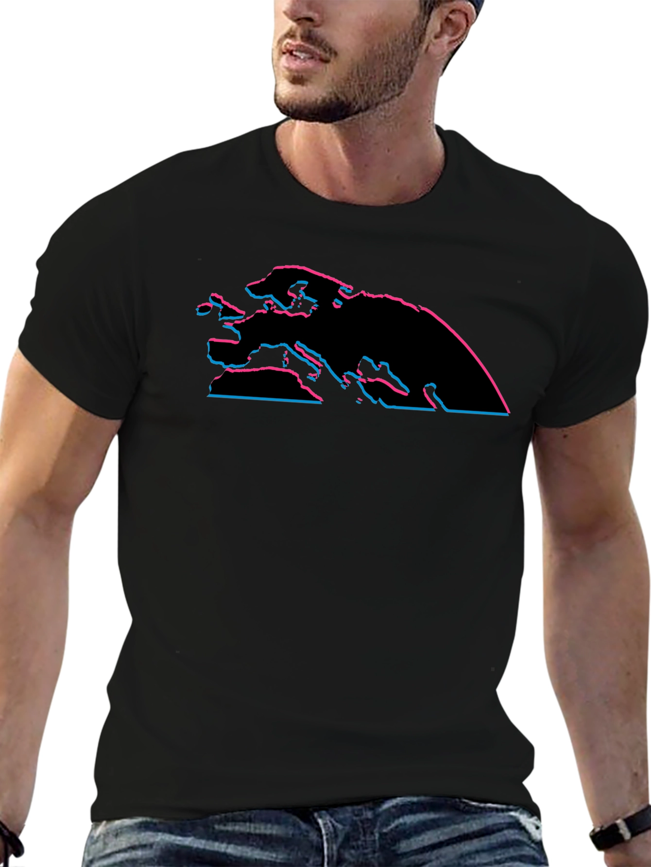 Europe Map T-Shirt - Retro Graphic Tee