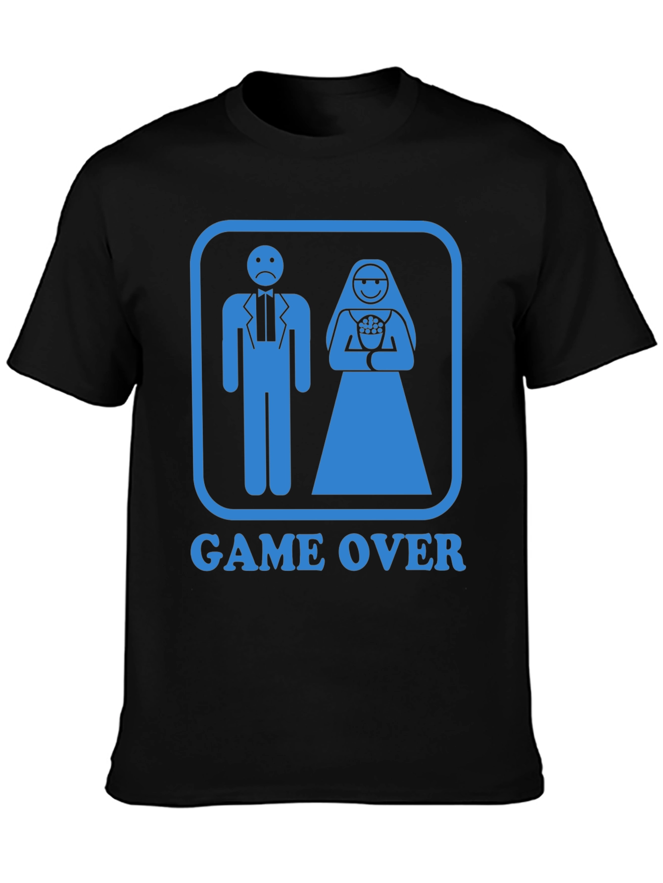 Game Over Newlywed Humor Graphic Tee
