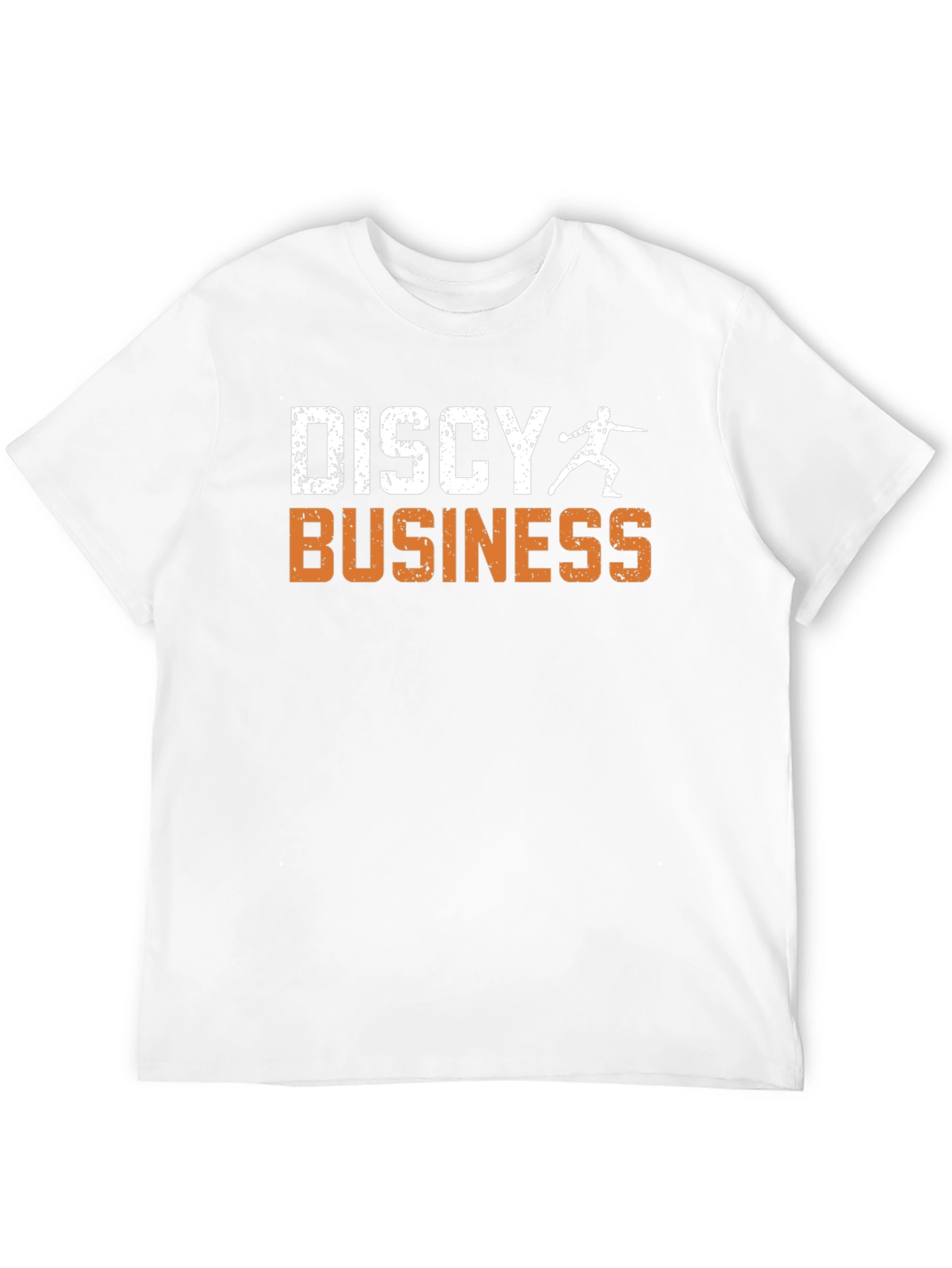 Discy Business Mens Black T-Shirt