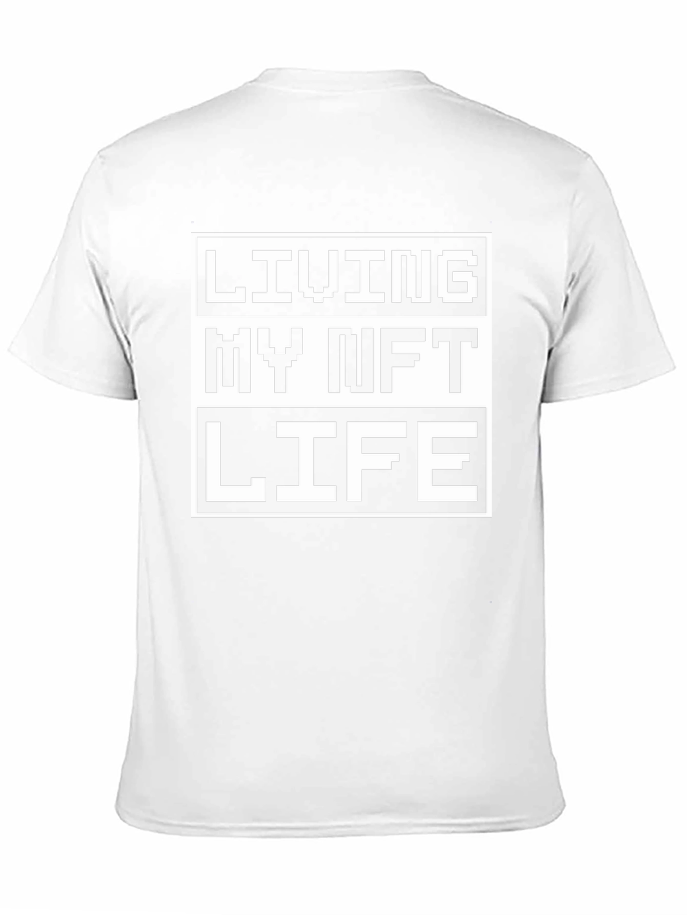 Living My NFT Life Black T-Shirt