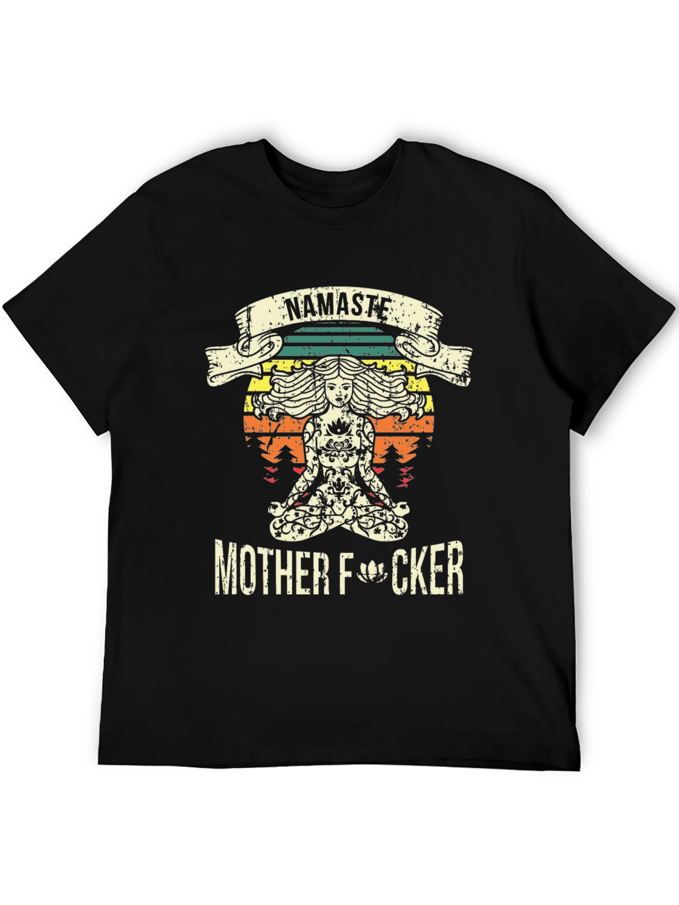 Namaste Mother F*cker Graphic T-Shirt