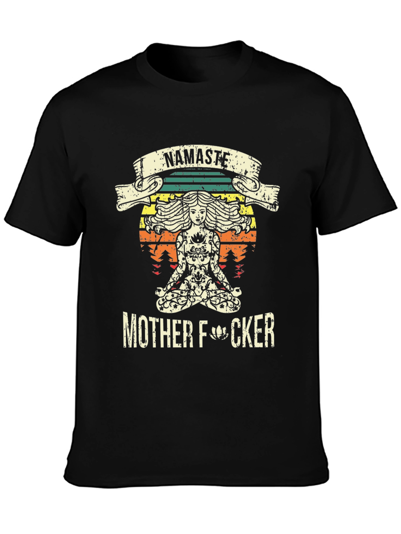 Namaste Mother F*cker Graphic T-Shirt