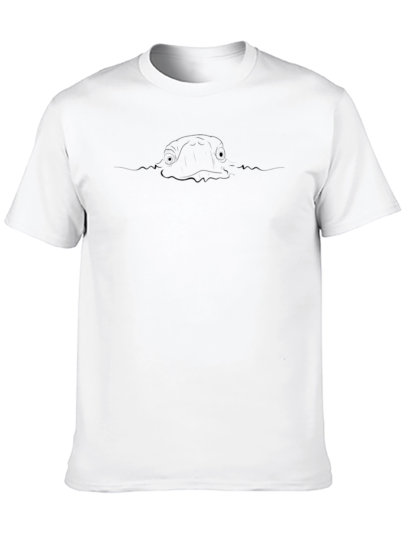 Mens Black Graphic Tee - Funny Meme Design