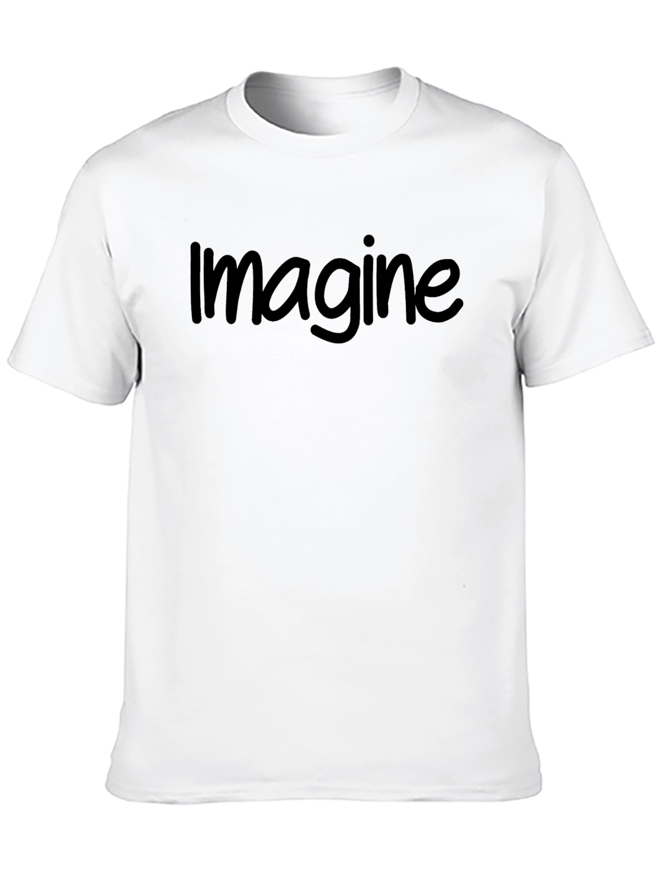 Imagine Graphic Black T-Shirt