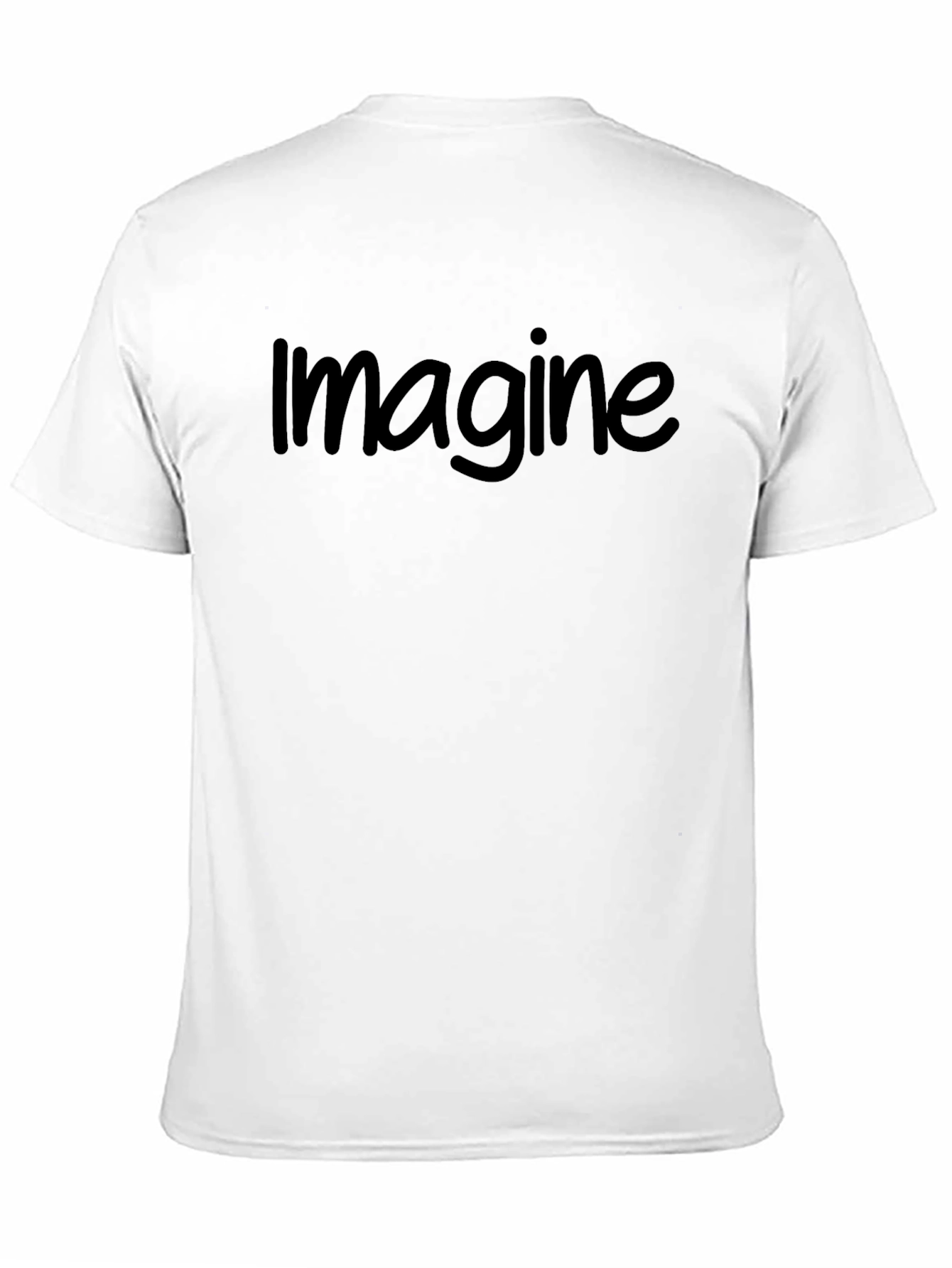 Imagine Graphic Black T-Shirt